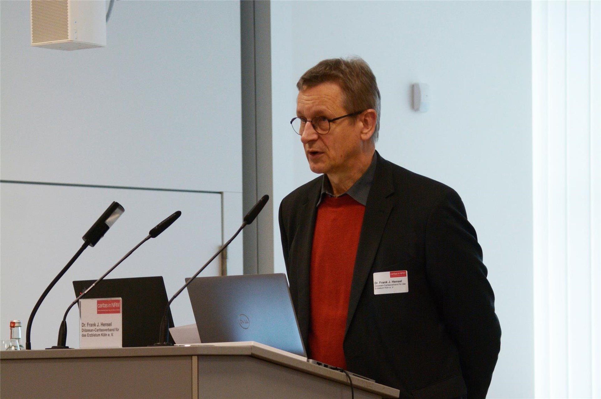 Dr. Frank Johannes Hensel, Leiter des Caritasverbandes für das Erzbistum Köln